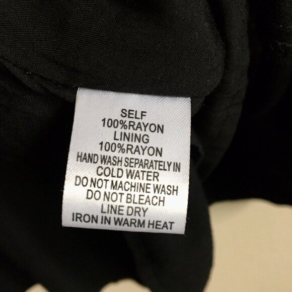 Cotton Candy LA Twirl Black Plunge Mini Flare Dress‎ Size M - Picture 7 of 8